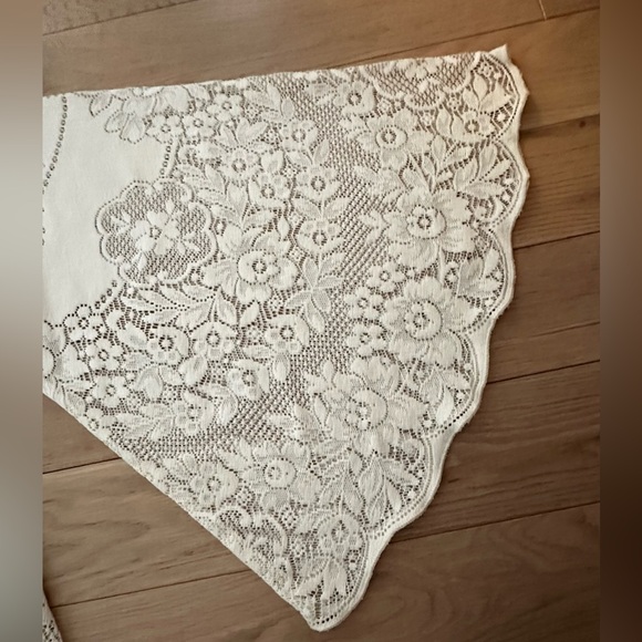 Vintage 60’s 70’s crochet lace boho bell sleeve dress - Picture 11 of 16